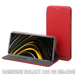 Чохол до мобільного телефона BeCover Exclusive Samsung Galaxy A24 4G SM-A245 Burgundy Red (709785)