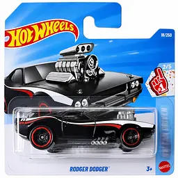Базова машинка Hot Wheels HW Fan Driven Rodger Dodger чорна (5785) JJK71-N521