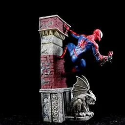 Діорама Spiderman Peter Parker Spider-Man Пітер Паркер Людина-Павук 27см CH M SM 27 - мініатюра 4