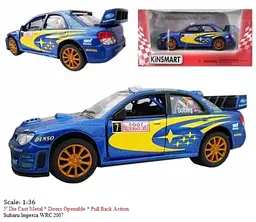 
Модель легкова Subaru Impreza WRS (2007) KT5328W металева інерційна - мініатюра 4