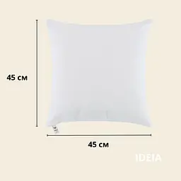 Подушка Ideia 45х45 мікрофібра 2 шт внутрішня (8-36039) - мініатюра 3