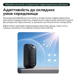 Інфрачервоний бар'єр Trinix TRX-1B/15M 1-променевий (25-00133) - мініатюра 12