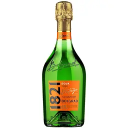 Ігристе вино 1821 Vintage Bolgrad біле солодке 10.5-12,5% 0.75 л (887220)