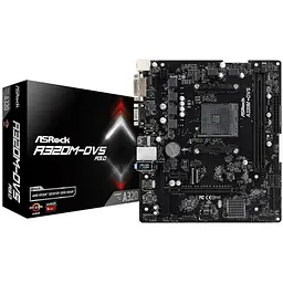 Материнська плата AsRock A320M-DVS R3.0 (A320M-DVS) (Socket AM4, AMD A320, Micro-ATX) Б/в - мініатюра 5