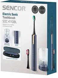 Зубна електрощітка Sencor SOC 4110BL (7135804) - мініатюра 4