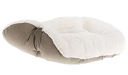 Лежак для котів та собак Ferplast Dandy 45 зі штучним хутром сірий 45x35x13 см 82941098 - мініатюра 2