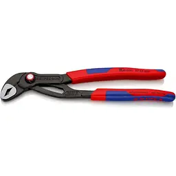 Кліщі сантехнічні переставні, Ø50мм Cobra QuickSet KNIPEX 87 22 250 (з автоспуском) фосфат