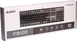 Клавіатура A4Tech Fstyler FS100 RGB Stone Black - мініатюра 2