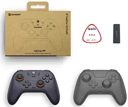 Геймпад Bluetooth джойстик GameSir T-4n Nova Lite Multiplatform Controller Bluetooth/2,4G/USB DualShock Black - мініатюра 11
