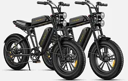 Електровелосипед Engwe M20 Dual Batteries Black [En-M20-DUAL-black] [85481] - мініатюра 3