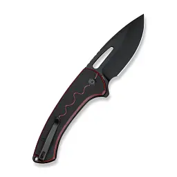 Ніж Sencut Squiggy, Burgundy/Black G10, Darkwash (S24082A-3) - мініатюра 2
