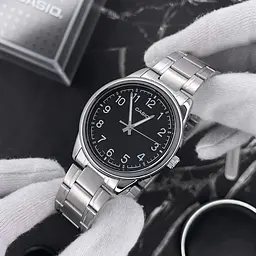 Чоловічий годинник Casio MTP-V005D-1B4 Сріблястий ( AT1141-0037 ) - мініатюра 3