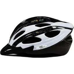 Шлем велосипедный "GOOD BIKE" M 56-58 см черно/белый (88854/4-IS)