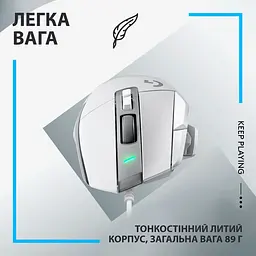 Миша Logitech G502 X USB White (910-006146) - мініатюра 6