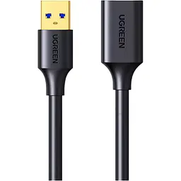 Кабель-подовжувач Ugreen US129 USB-A 3.0 Extension Male 2m Black (10373) [170065] - мініатюра 2