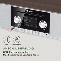 Інтернет-радіо програвач Auna Connect CD MKII (10037490) - мініатюра 6