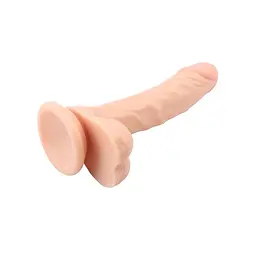 Фалоімітатор R.G.B Ronnie Price 8.3", 21 см (тілесний) - мініатюра 3