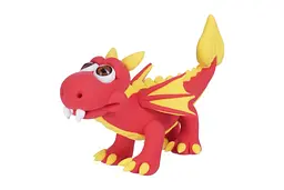Маса для ліплення Paulinda Super Dough Cool Dragon 3 в 1 (PL-081554) - мініатюра 5