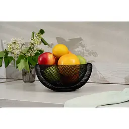 Кошик Ardesto Midori чорний 25x25x12 см (AR0902B) - мініатюра 4