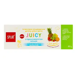Дитяча зубна паста Splat Juicy Тутті-Фрутті, 80 мл - мініатюра 3