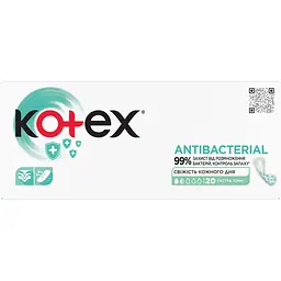 Уцінка. Щоденні прокладки Kotex Antibacterial Extra Thin 20 шт.