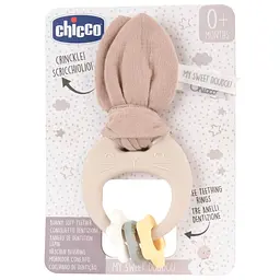 Іграшка-прорізувач для зубів Chicco DouDou Зайченя (12204.00) - мініатюра 3