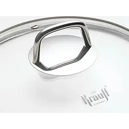 Кришка скляна Krauff, 20 см, прозора (29-305-035) - мініатюра 3
