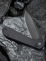 Ніж Civivi Button Lock Elementum Black G10 (C2103A) - мініатюра 4