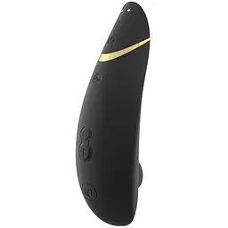 Вакуумний кліторальний стимулятор Womanizer Premium 2 Black - мініатюра 3