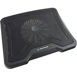 Підставка для ноутбука Esperanza EA143 Leste Notebook Cooling Pad чорна - мініатюра 2