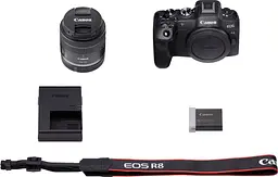 Бездзеркальний фотоапарат Canon EOS R8 Kit RF 24-50mm f/4.5-6.3 IS STM (5803C016) UA [87303] - мініатюра 9