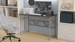 Комп'ютерний стіл Ferrum-decor Раян 75x140x70 сірий ДСП Дуб Сонома Труфель 16мм (FRD-101643) - мініатюра 4