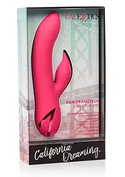 Вібратор кролик CalExotics California Dreaming San Francisco 12х3.3 см рожевий - мініатюра 3