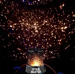 Проектор зоряного неба з USB кабелем та адаптером 3 режими Star Master чорний - мініатюра 6