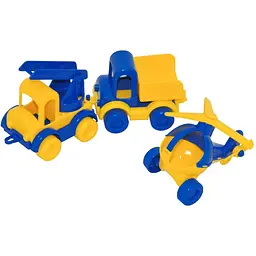 Ігровий набір Tigres Kids Cars Patriotic 3 шт. (39996) - мініатюра 2