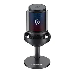 Мікрофон конденсаторний GamePro UGM-105 USB Black - мініатюра 1