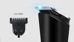 Електробритва Kemei Km-1109 (сухе та вологе гоління) - мініатюра 3