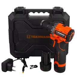 Шуруповерт Tekhmann TCD-12/2 Li BL, 12V, 2x1.5Ah (854606) - мініатюра 8