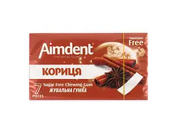 Жувальна гумка Aimdent 420г 7pc Cinnamon (24шт)