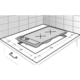 Варильна поверхня Beko HDCE 32200 X електрична (HDCE32200X) - мініатюра 2
