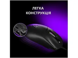 Миша Lorgar MSA10 Black (LRG-MSA10-BK) - мініатюра 4