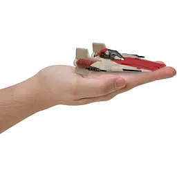 Ігрова колекційна фігурка Jazwares Star Wars Micro Galaxy Squadron A-Wing 7.5 см (SWJ0079) - мініатюра 8