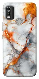 TPU чохол Demsky Lava marble для Nokia C21 Plus