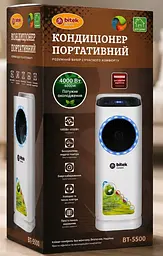 Кондиціонер портативний обігрів/охолодження 100-4000Вт 2л BITEK BT-5500 / Вентилятор для дому та офісу