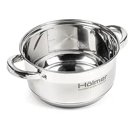 Набір каструль з кришками Holmer CS-1651-SS (CS-1651-SS) - мініатюра 6