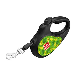 Повідець для собак WAUDOG R-leash Авокадо світловідбиваюча стрічка M 5 м (8125-0048-01) - мініатюра 2