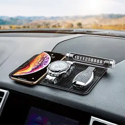 Антиковзаючий силіконовий килимок Baseus Folding Bracket - Transparent (SUWNT-02) - мініатюра 4