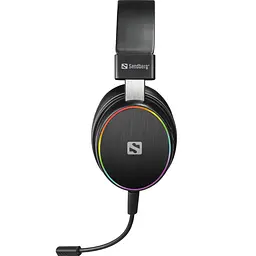 Ігрова гарнітура Sandberg HeroBlaster Bluetooth Led Headset Black - мініатюра 2