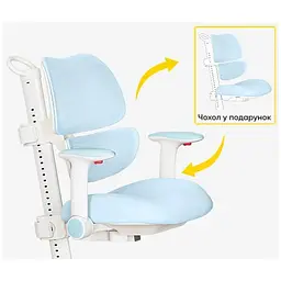 Дитяче крісло Mealux Space Air Blue (Y-609 KBL) - мініатюра 7