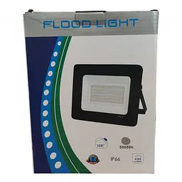 Світлодіодний вуличний квадратний прожектор Flood Light 50W 6500К 220V IP66 - мініатюра 5